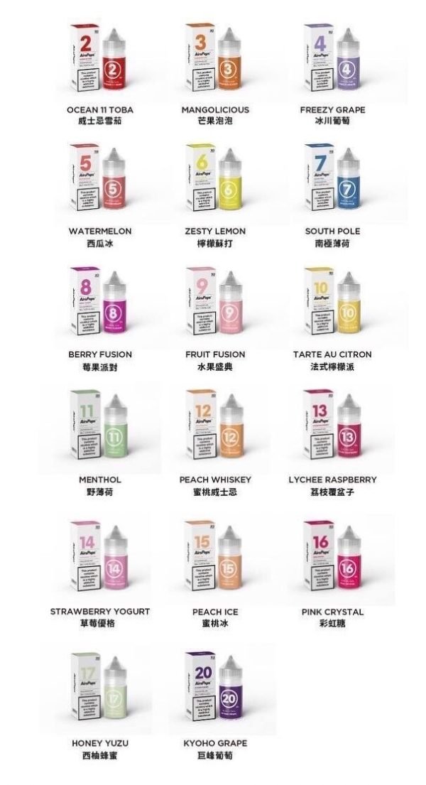 英國原裝進口 高端正品  AirsCream 313 數字系列 30ML/40mg：圖片 2