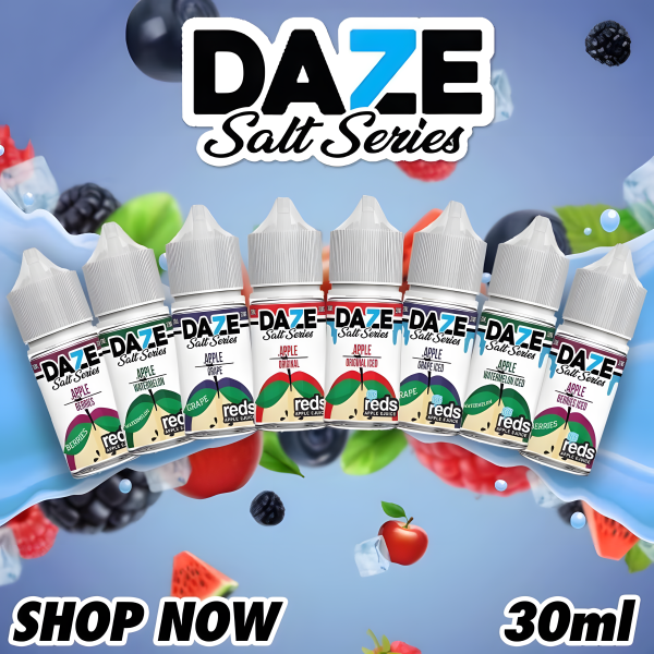 美國原裝進口 自拍星期天7 DAZE E-JUICE 30ML小煙油 正品保障