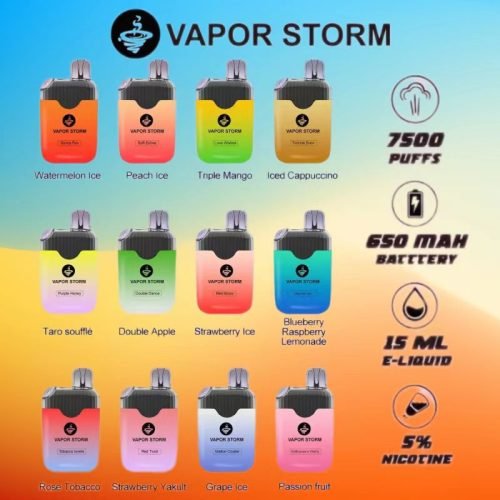 Vapor Storm 風暴 一次性 拋棄式 7500口
