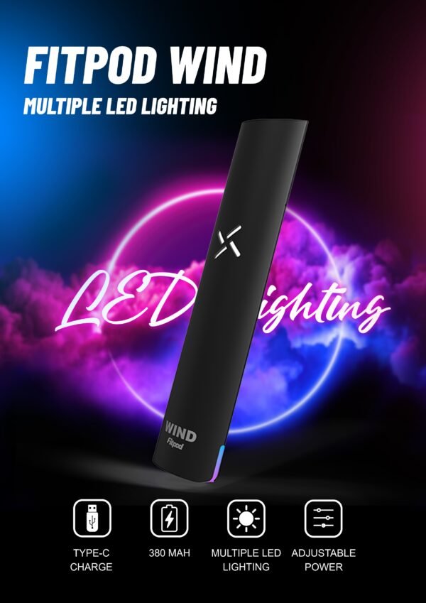 Fitpod Wind氣流桿一代可調壓主機（通用RELX一代 SP2 LANA）