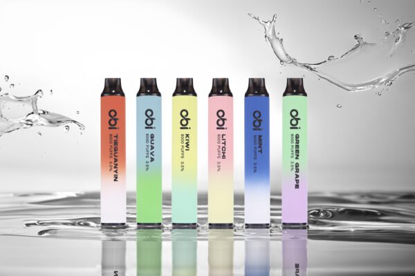 【Obi】一次性拋棄式電子煙 8000口｜可充電 × 大容量 × 超多口味