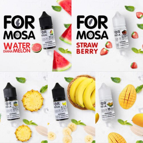 【FORMOSA 福爾摩沙】0mg 小煙油 30ml｜水果系列五口味任選